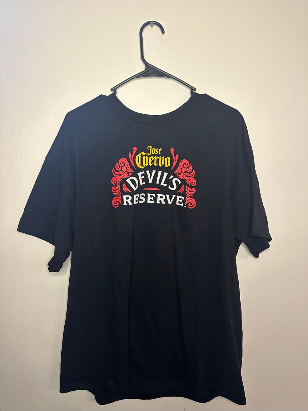 Jose Cuervo Devil's Reserve Black Short-Sleeve Graphic Tee